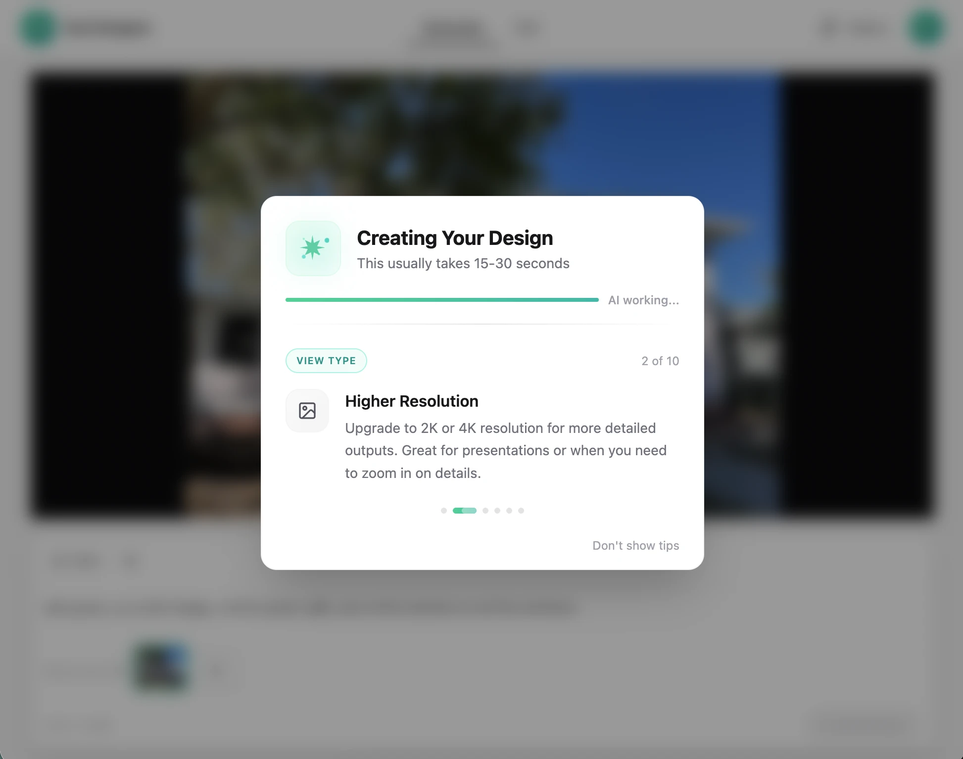 Step 3: Generate Your Design